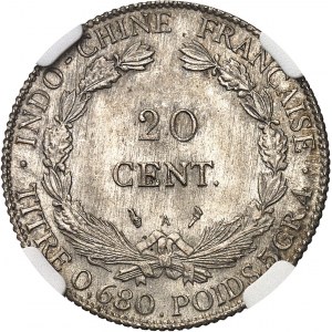 Terza Repubblica (1870-1940). 20 centesimi 1921, A, Parigi.