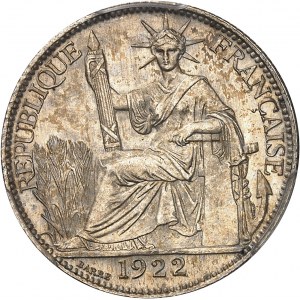 Třetí republika (1870-1940). 20 cent 1922, A, Paříž.