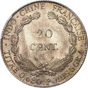 Dritte Republik (1870-1940). 20 Cent(ièmes) 1922, A, Paris.
