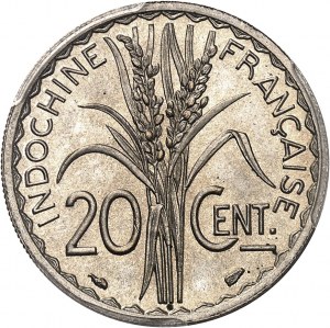 Terza Repubblica (1870-1940). 20 centesimi non magnetici -1939-, Parigi.