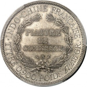 Dritte Republik (1870-1940). Piaster 1890, A, Paris.