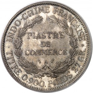 IIIe République (1870-1940). Piastre, variété avec le faisceau 1895, A, Paris.
