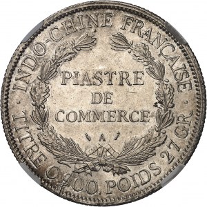 Third Republic (1870-1940). Piastre 1896, A, Paris.