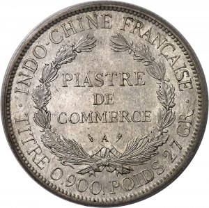 Third Republic (1870-1940). Piastre 1900, A, Paris.