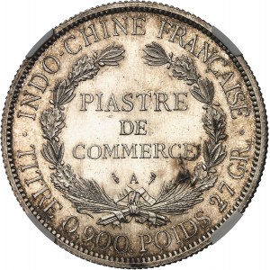 IIIe République (1870-1940). Piastre, Flan bruni 1900, A, Paris.