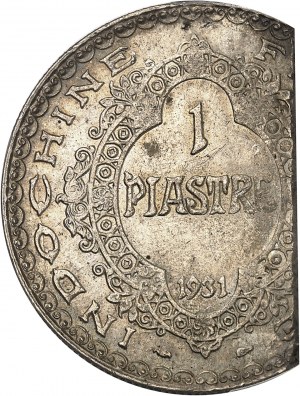 IIIe République (1870-1940). Essai de frappe et de titre de la piastre, Frappe spéciale (SP) 1931, Paryż.