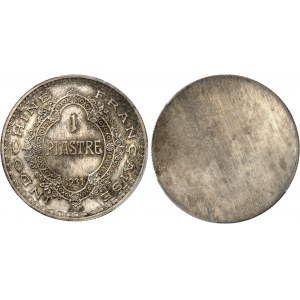 Dritte Republik (1870-1940). Einheitliches Testpaar des Piasters, aus Silber, ohne verschiedene oder Werkstatt, Sonderprägung (SP) 1931, Paris.