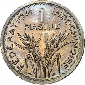 Gouvernement provisoire de la République française (1944-1946). 1 piastre 1946, Paris.