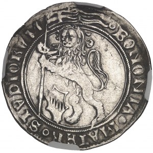 Bologne, Sante ou Giovanni II Bentivoglio (1446-1506). Grossone ou gros anonyme ND, Bologne.