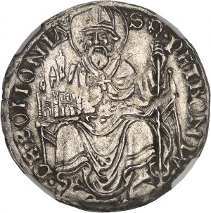 Bologne, Sante ou Giovanni II Bentivoglio (1446-1506). Grossone ou gros anonyme ND, Bologne.