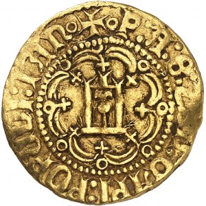 Gênes, Prospero Aderno et gouvernement et 12 capitaines (octobre-novembre 1478). Ducat ND (1478), Gênes.