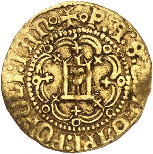 Gênes, Prospero Aderno et gouvernement et 12 capitaines (octobre-novembre 1478). Ducat ND (1478), Gênes.