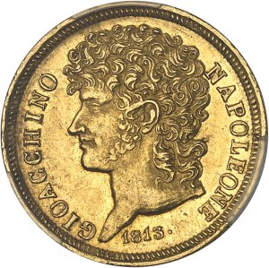 Neapel, Joachim Murat (1808-1815). 20. Lira 1813, Neapel.