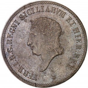 Neapel, Ferdinand I. (1816-1825). 10 tornesi 1819, Neapel.