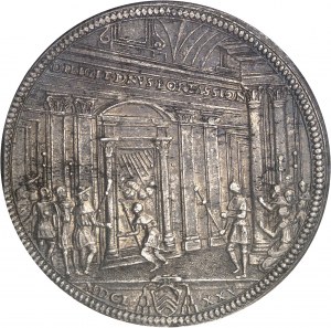 Vatican, Clément X (1670-1676). Piastre du Jubilé MDCLXXV (1675), Rome.