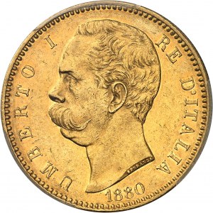 Umberto I (1878-1900). 100 lira 1880, R, Rome.