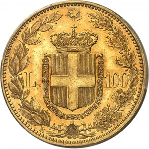 Umberto I (1878-1900). 100 lirów 1880, R, Rzym.