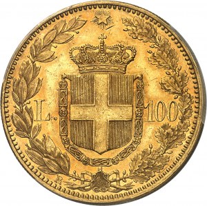 Umberto I. (1878-1900). 100 lir 1880, R, Řím.