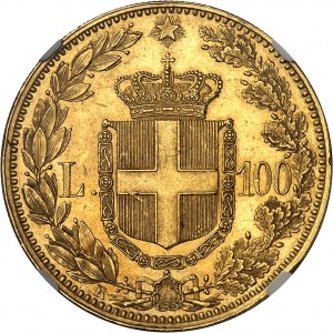 Umberto I (1878-1900). 100 lirów 1883, R, Rzym.