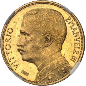 Victor-Emmanuel III (1900-1946). 50 lire Gold for the ESPOSIZIONE INTERNAZIONALE AGRICOLA INDUSTRIALE 1912, R, Rome.