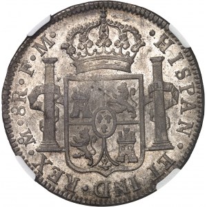 Charles IV (1788-1808). 8 réaux 1793 FM, M°, Mexico.