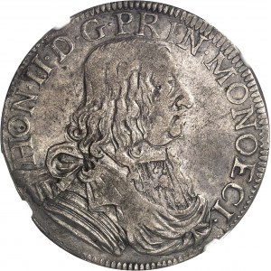 Honoré II (1604-1662). Ecu von 60 Sols 1654, Monaco.