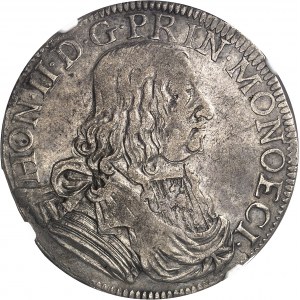 Honoré II (1604-1662). Écu de 60 sols 1654, Monako.