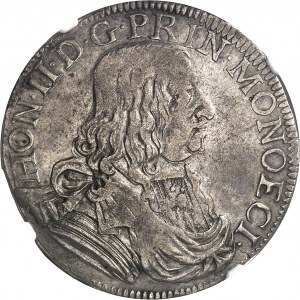 Honoré II (1604-1662). Écu de 60 sols 1654, Monaco.