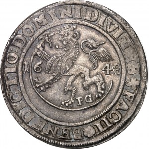 Christian IV (1588-1648). Speciedaler 1648 PG, Christiania.