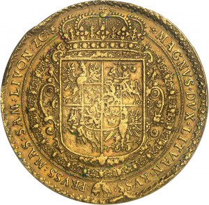 Sigismond III Vasa (1587-1632). 80 ducats 1621 SA / II - VE, Bromberg (Bydgoszcz).