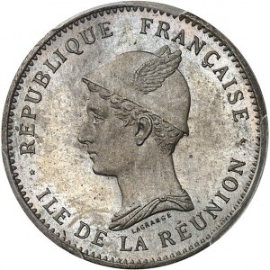 IIIe République (1870-1940). Essai de 50 cent. (bon pour), Frappe spéciale (SP) 1896, Paris.