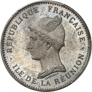 IIIe République (1870-1940). Essai de 50 cent. (bon pour), Frappe spéciale (SP) 1896, Paris.