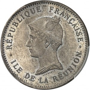 IIIe République (1870-1940). Essai de Un franc (bon pour), Frappe spéciale (SP) 1896, Paris.