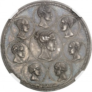 Nicolas Ier (1825-1855). 1 1/2 rouble “à la famille” (Family ruble) - 10 zloty, par P. Utkin 1835, Saint-Pétersbourg.