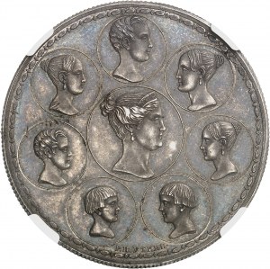 Nicolas Ier (1825-1855). 1 1/2 rouble “à la famille” (Family ruble) - 10 zloty, par P. Utkin 1835, Saint-Pétersbourg.