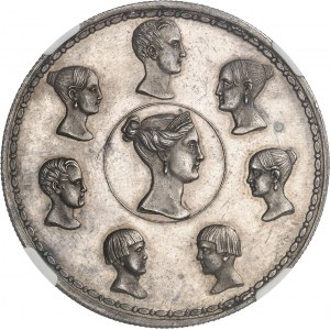 Nikolaus I. (1825-1855). 1 1/2 Rubel an die Familie (Family ruble) - 10 Zloty, von P. Utkin 1836, St. Petersburg.