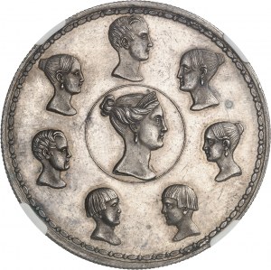 Nicolas Ier (1825-1855). 1 1/2 rouble “à la famille” (Family ruble) - 10 zloty, par P. Utkin 1836, Saint-Pétersbourg.