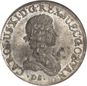 Charles XI (1660-1697). 1/3 thaler (also 1/2 florin), occupation of Pomerania 1673 DS, Stettin.