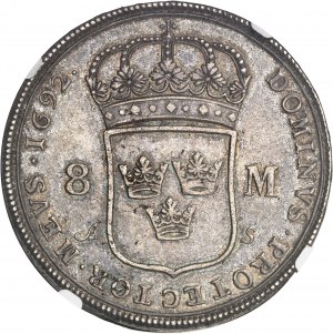 Karol XI (1660-1697). 8 marka 1692 AS, Štokholm.