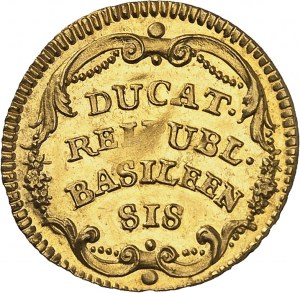 Bazilej (mesto). Ducat ND (cca 1780), Bazilej.