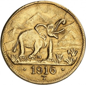 [Tanzanie] Německá východní Afrika, Wilhelm II. 15 rupií 1916, T, Tabora.
