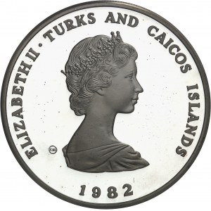 Elisabeth II. (1952-2022). Münze von 10 Kronen (10 crowns), Internationales Jahr des Kindes von 1979 (IYC) 1982, CHI, Chiasso (Valcambi S.A.).