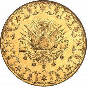 Abdülhamid II (1876-1909). 500 luksusowych kurusów AH 1293/27 (1901), Konstantynopol.
