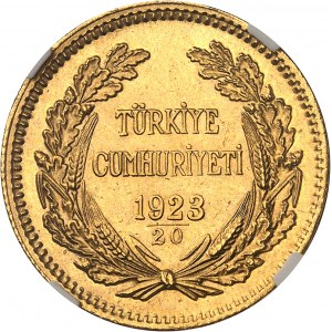 République, Ismet Inönü (1938-1950). 250 kurush 1943 (1923/20), Ankara.