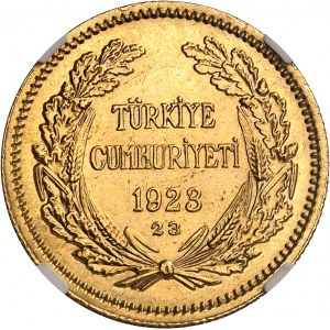 Republic, Ismet Inönü (1938-1950). 250 kurush 1946 (1923/23), Ankara.