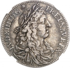 Ludwik XIV (1643-1715). Coin de 15 sols de la 