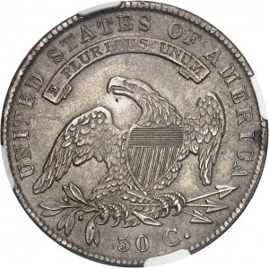 Bundesrepublik der Vereinigten Staaten von Amerika (1776 bis heute). 50 Cent Liberty 1835, Philadelphia.