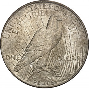 Bundesrepublik der Vereinigten Staaten von Amerika (1776 bis heute). Friedensdollar (Peace dollar) 1925, Philadelphia.