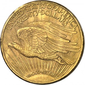 Federal Republic of the United States of America (1776-present). 20 Saint-Gaudens dollars, with 1930 motto, S, San Francisco.