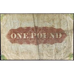 1 pound - type The standard bank of south africa limited October 1, 1896.